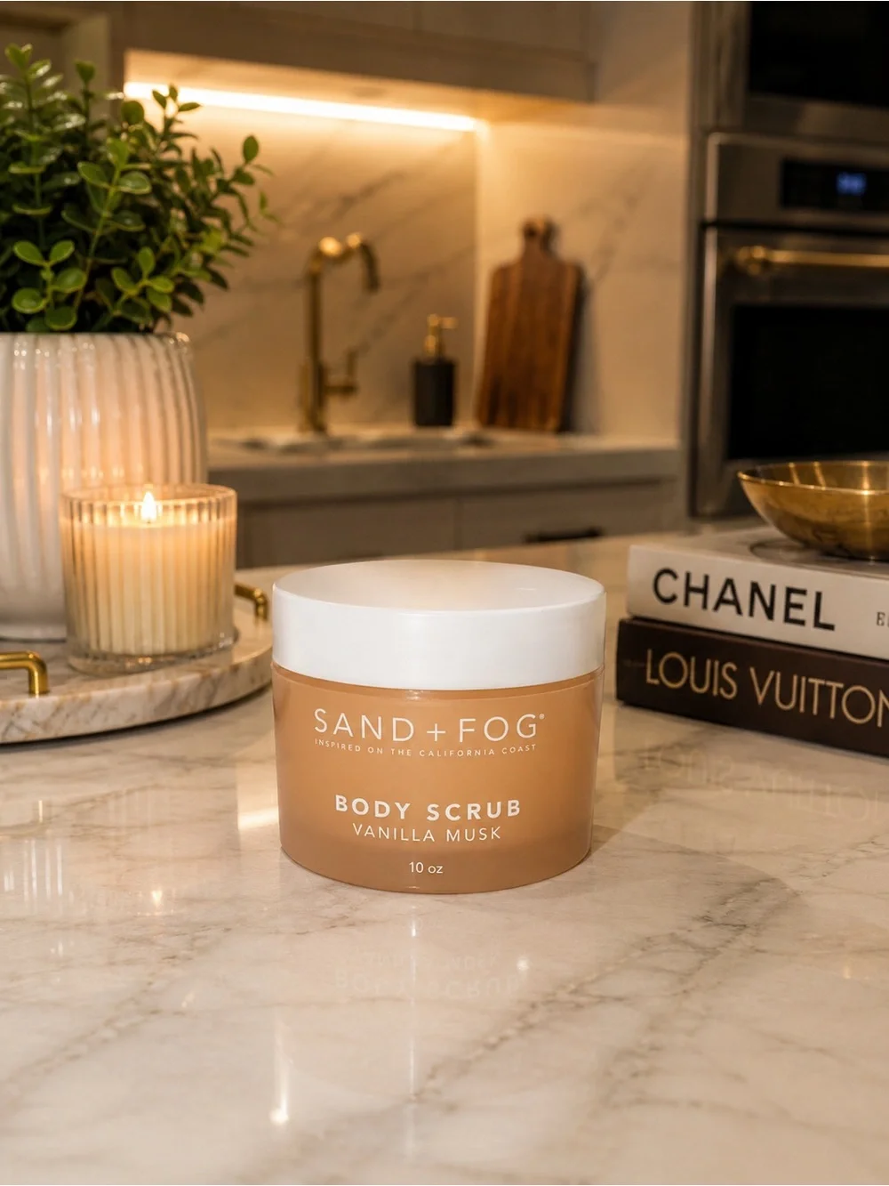 SAND + FOG Vanilla Musk Body Scrub — Cream